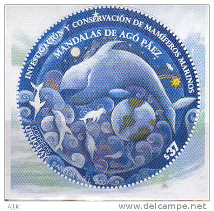 Uruguay. Protection Des Mammiferes Marins. 1 T-p Neuf ** Auto-adhesif. Yv# 2337 - Wale