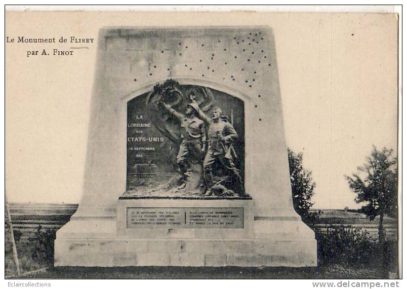 Flirey  54  Fête  Le Monument Aux Morts Par A.Pinot - Other & Unclassified