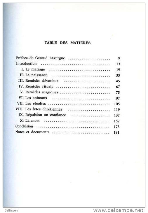 Vieilles Coutumes Dévotieuses Et Magiques Du Périgord, Par Georges ROCAL, Ed. Pierre Fanlac, 1971, Dordogne - Aquitaine