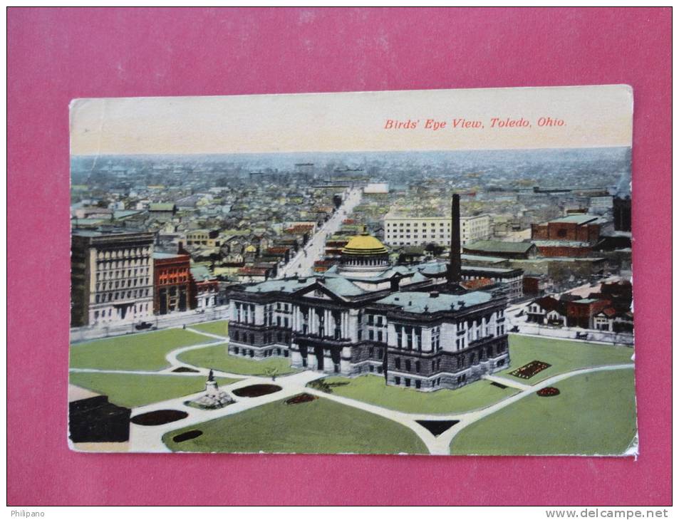 > OH - Ohio > Toledo  Birds Eye View  1911 Cancel====   ----  -ref   823 - Toledo