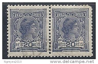 130100903  BRASIL.  YVERT   Nº  152 *  MH - Unused Stamps