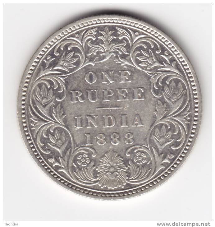 @Y@    BRITISH INDIA  1 Rupee  1888      (2182) - India