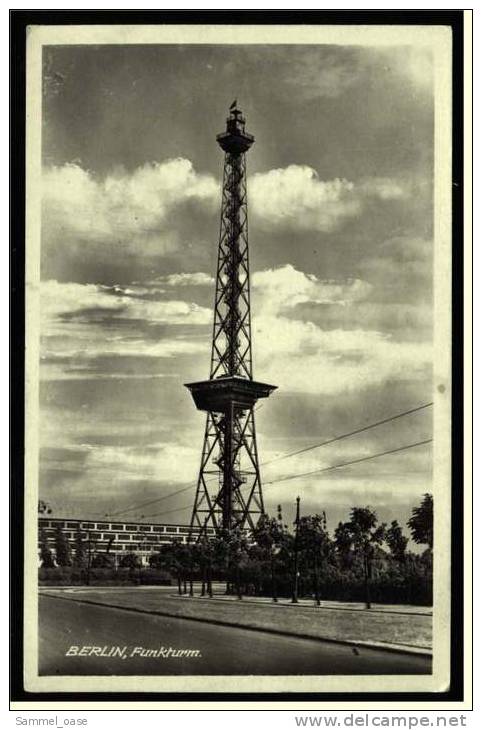 Berlin  -  Der Berliner Funkturm -  Ansichtskarte Ca. 1931    (1574) - Wilmersdorf