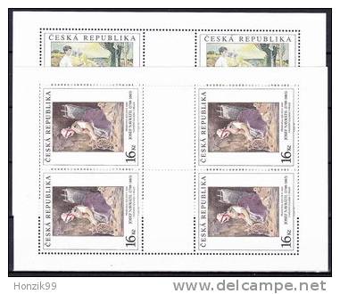 ** Tchéque République 1998 Mi Klb. 201-2, (MNH) - Blocks & Sheetlets