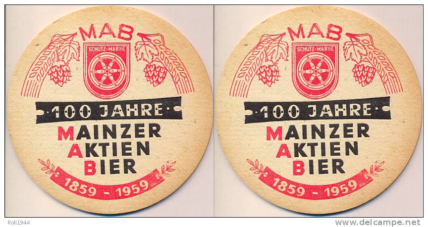 #D32-279 Viltje Mainzer Aktien-Bierbrauerei - Sous-bocks