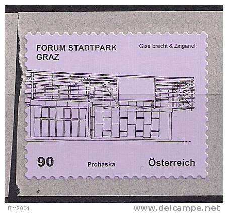 2012.05 Austria Mi. 2990**MNH   Forum Stadtpark Graz Gieselbrecht & Zinganel  Folienstamp - Unused Stamps