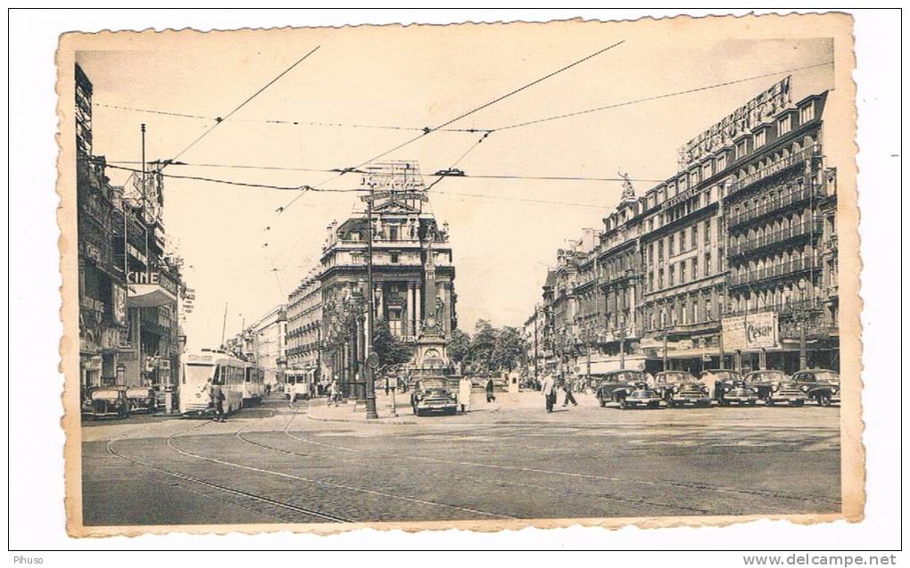 B4249       BRUXELLES : Place De Brouckere - Zoutleeuw