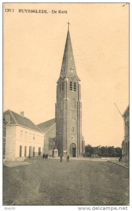 RUYSSELEDE RUISELEDE - DE KERK - Ruiselede