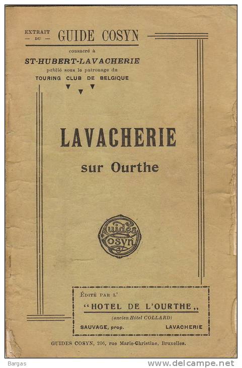 Guide Lavacherie Sur Ourthe Hotel Collard En 22 Pages Plans - Documenti Storici