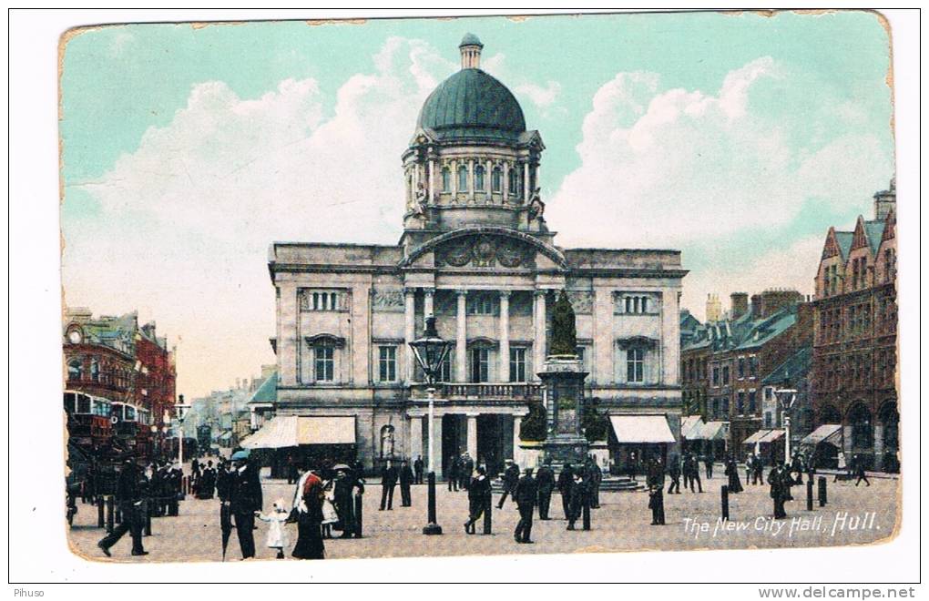 UK1583 :  HULL : The New City Hall - Hull