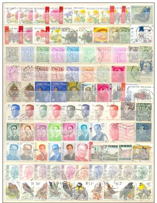 Belgie - Belgique - Z-1016 - 100  Zegels-timbres -  0,40 Euro - Collections