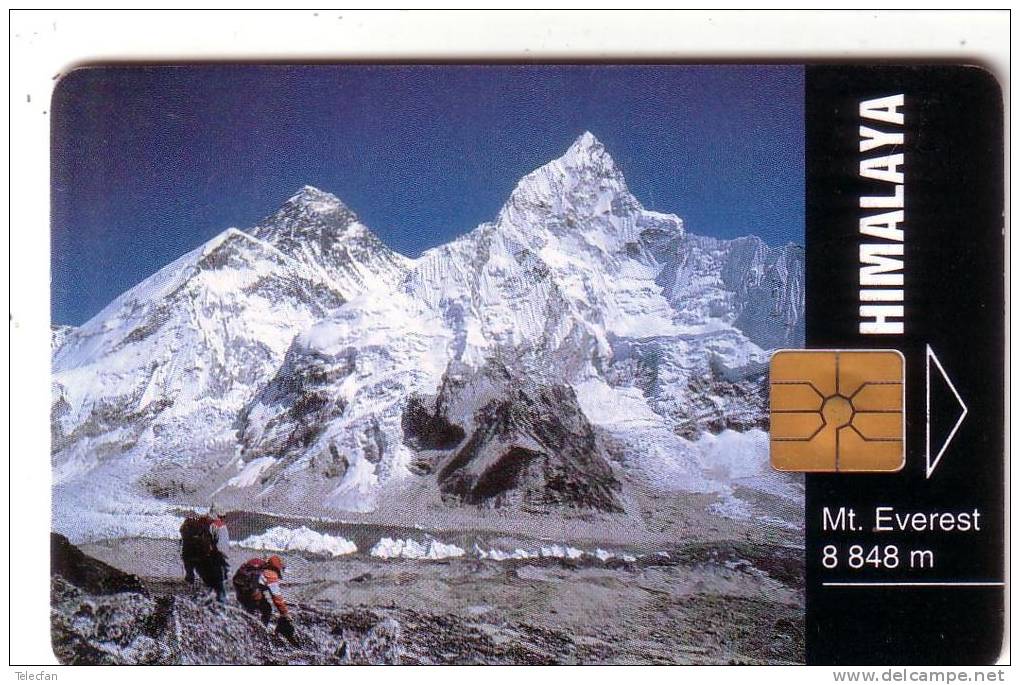 REPUBLIQUE TCHEQUE MONTAGNE MOUNTAIN SUMMIT MONT EVEREST HIMALAYA SHERPA   UT - Gebirgslandschaften