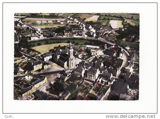 Carte 1960 SAVENAY / L'EGLISE ET LA ROUTE DE ST NAZAIRE - Savenay