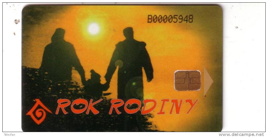 SLOVENIE SLOVENIA ROK RODINY  94 RARE UT - Slovénie