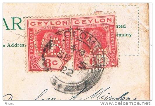 ASIA-575    PROME : General View ( With Pre-cancelling Stamps V.B.) - Myanmar (Birma)