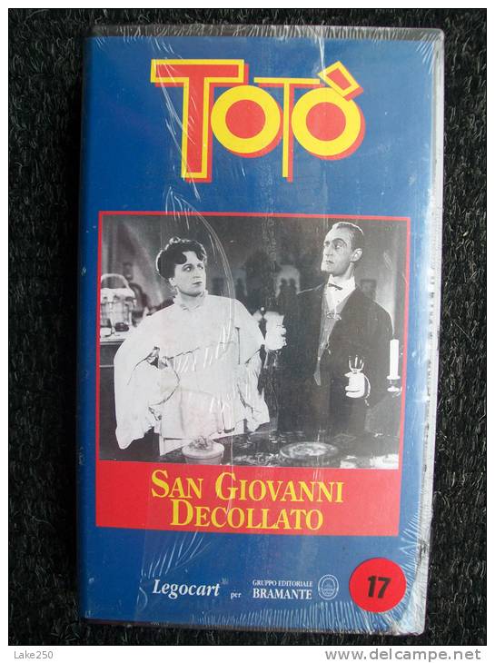 VIDEOCASSETTA VHS - TOTO´  San Giovanni Decollato  Nuovo - Clásicos