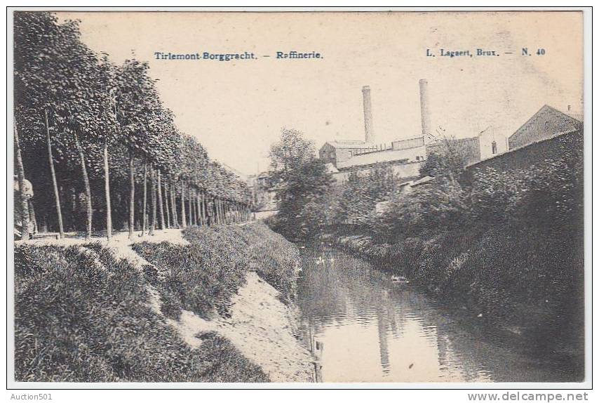 17089g RAFFINERIE - SUCRERIE - Tirlemont-Borggracht - 1908 - Tienen