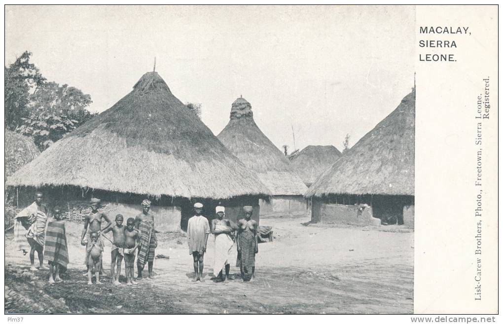 SIERRA LEONE  - Macalay - Sierra Leone