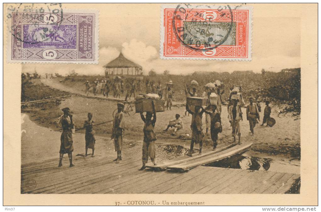 DAHOMEY -  Un Embarquement à Cotonou - Dahomey