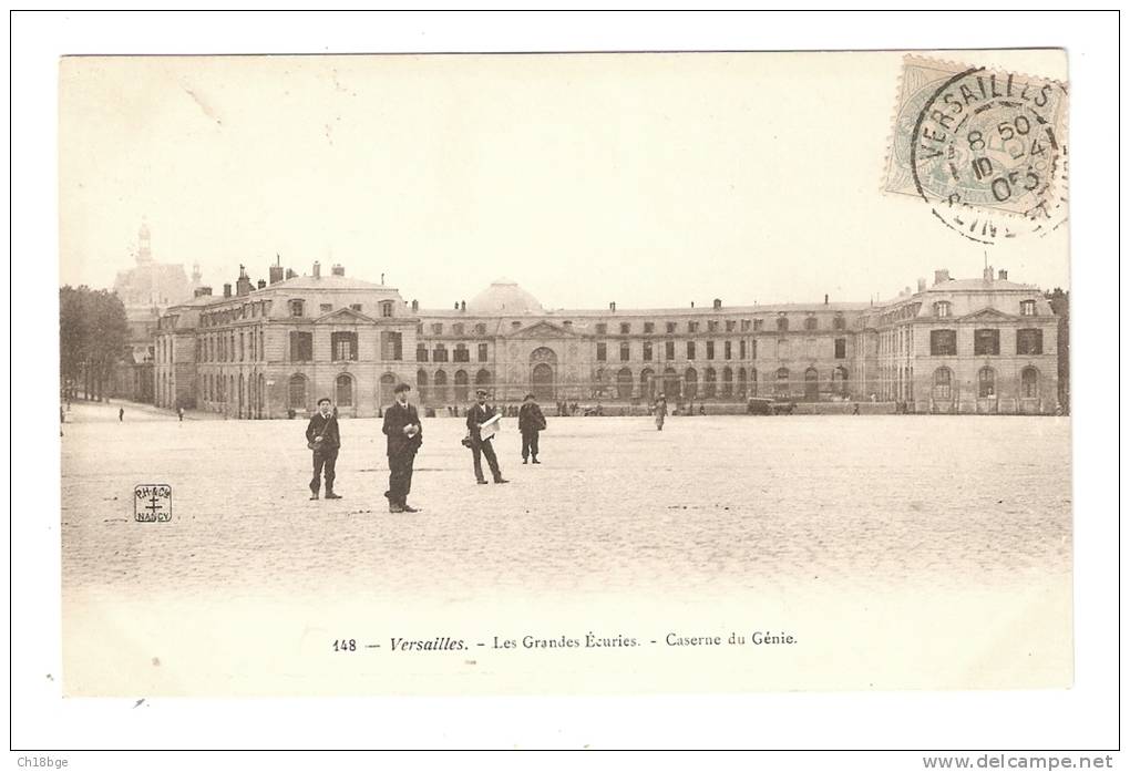 CPA -78 - Versailles : Les Grandes Ecuries - Caserne Du Génie - Caserme