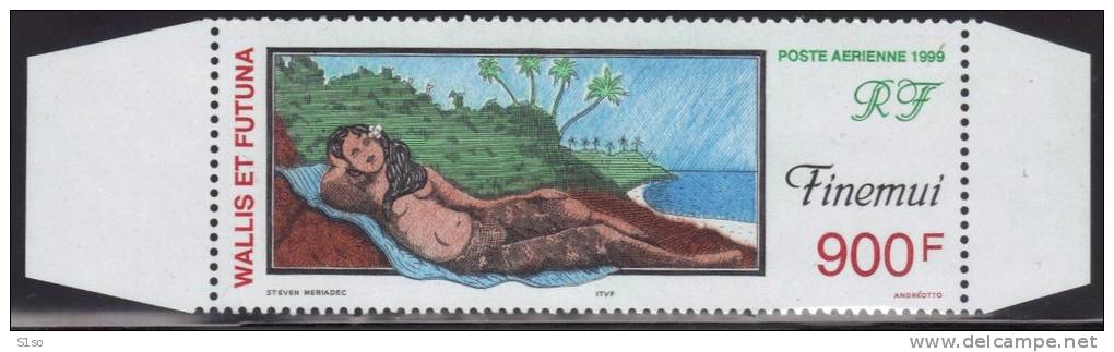 WALLIS Et FUTUNA 1999 Poste Aerienne   PA 213  Neuf Sans Charniere Finémui Siréne Allongée - Unused Stamps