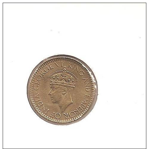 JE VEND MA COLEC 1  PIECE 25 CENTS 1943 - Sri Lanka