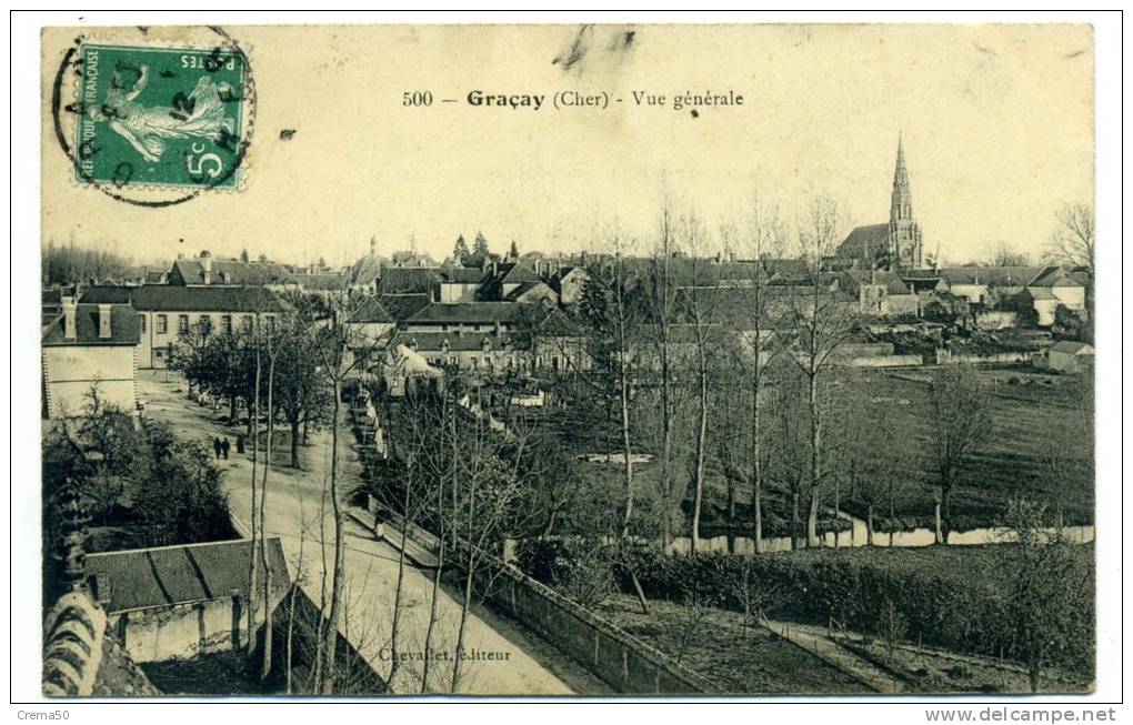 18 - GRACAY - Vue Générale 6 - Graçay