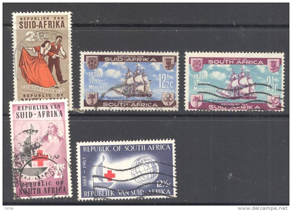 SOUTH AFRICA, 1960 3 Sets Very Fine Used - Gebraucht