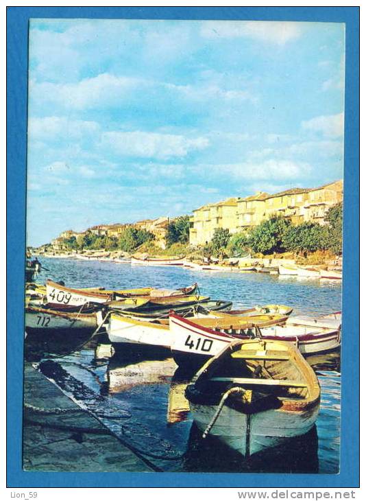 A8730 /  1979 Sozopol Sosopol - PORT, Fishing Boats  - Bulgaria Bulgarie Bulgarien Bulgarije - Bulgarie