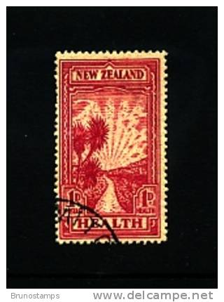 NEW ZEALAND - 1933  1 D. PATHWAY  FINE USED - Used Stamps