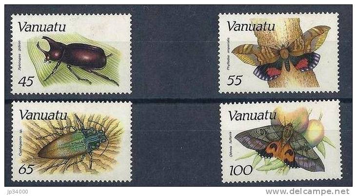 VANUATU  Papillons  Insectes(Yvert  N° 784/87) ** MNH Perforate - Papillons