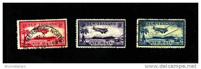 NEW ZEALAND - 1935  AIR MAIL SET  FINE USED - Gebraucht