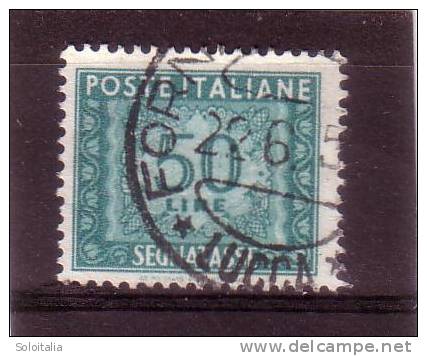 1947/54 (108/l) Segnatasse Filigrana Ruota III Lire 50 - Usato (leggi Messaggio Del Venditore) - Taxe