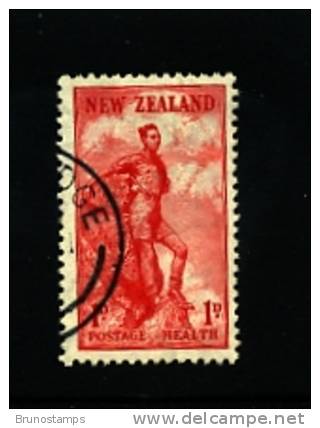 NEW ZEALAND - 1937  1 D. CLIMBER  FINE USED - Usados