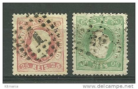 Portugal #30/31 D.Luis Used - L2831 - Unused Stamps