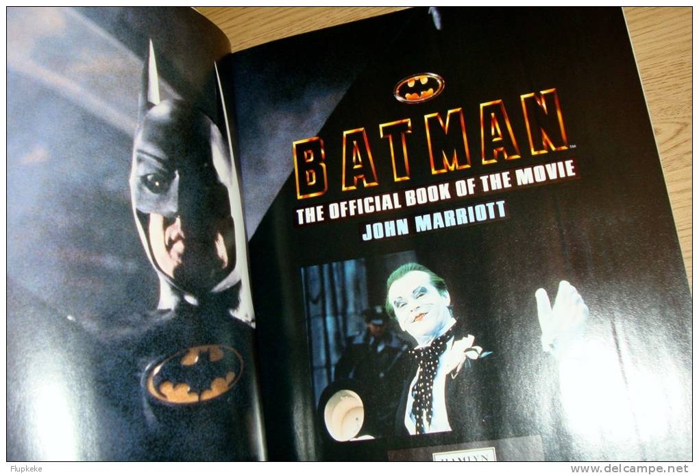 Batman The Official Book Of The Movie John Marriott Hamlyn Publishing 1989 - Film