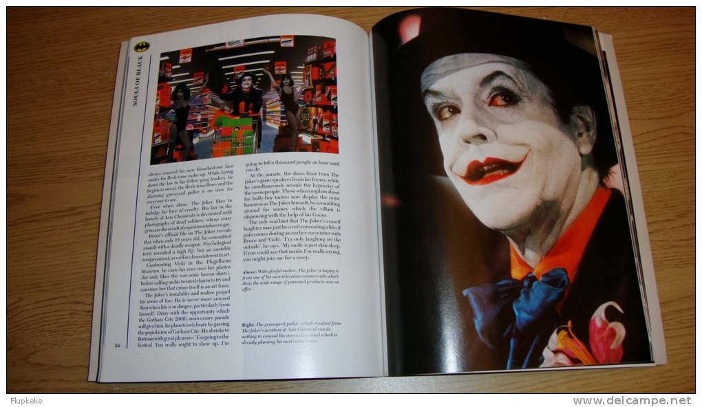Batman The Official Book Of The Movie John Marriott Hamlyn Publishing 1989 - Films