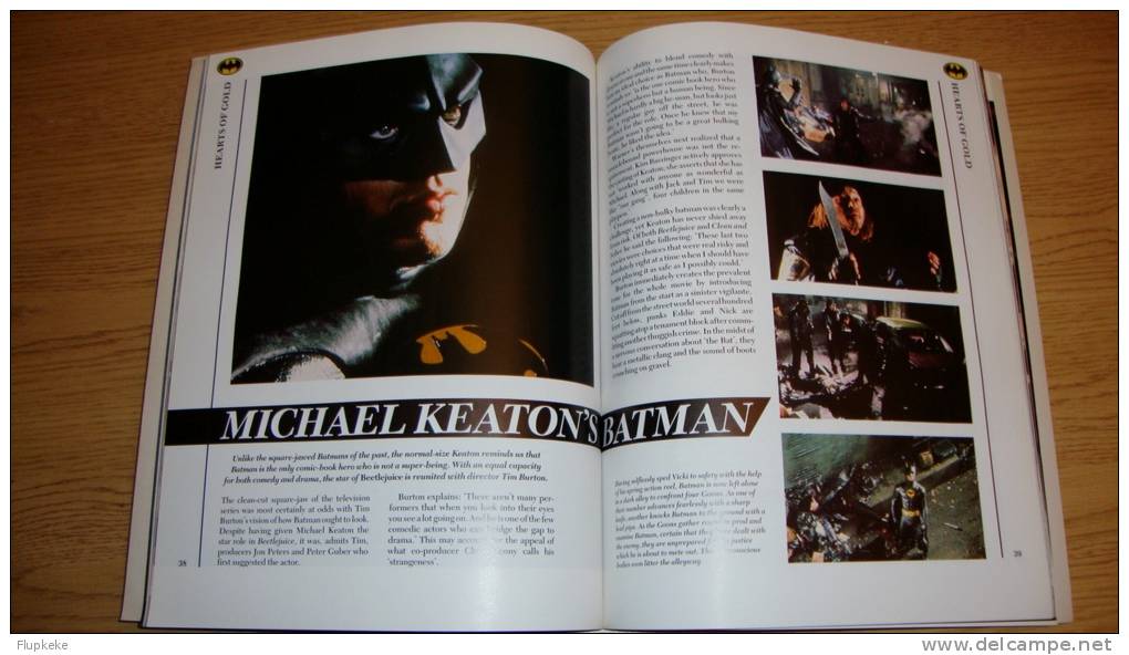 Batman The Official Book Of The Movie John Marriott Hamlyn Publishing 1989 - Film