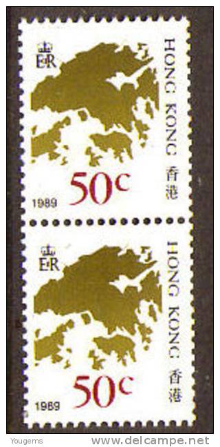 Hong Kong SG554b 1987 50c  MNH - Neufs