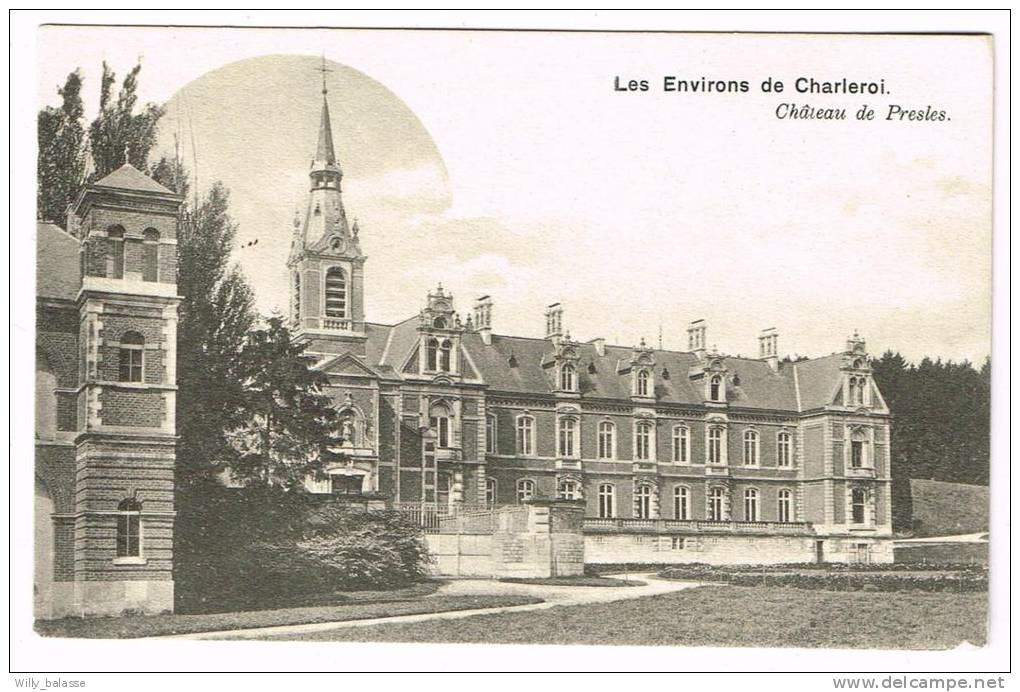 Carte Postale "Aiseau - Château De Presles" - Aiseau-Presles