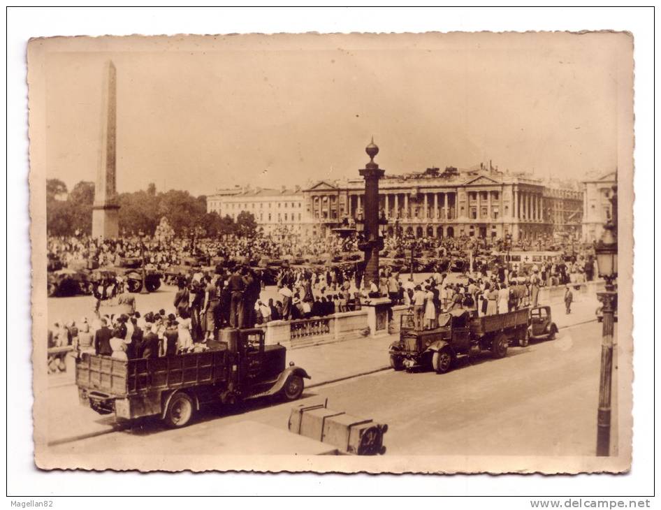 ANCIENNE PHOTOGRAPHIE ARGENTIQUE. SEPIA. CAMION . POIDS-LOURDS . VEHICULE. GUERRE - Guerre, Militaire