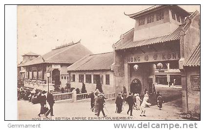 EXHIBITION POSTCARD - B.E. , WEMBLEY - HONG CONG - Exhibitions