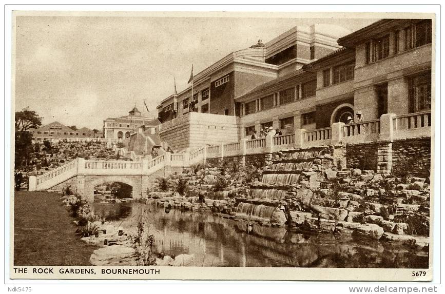 BOURNEMOUTH : THE ROCK GARDENS - Bournemouth (until 1972)