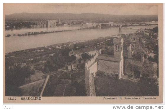 BEAUCAIRE ( Panorama De Beaucaire Et De Tarascon ) - Beaucaire