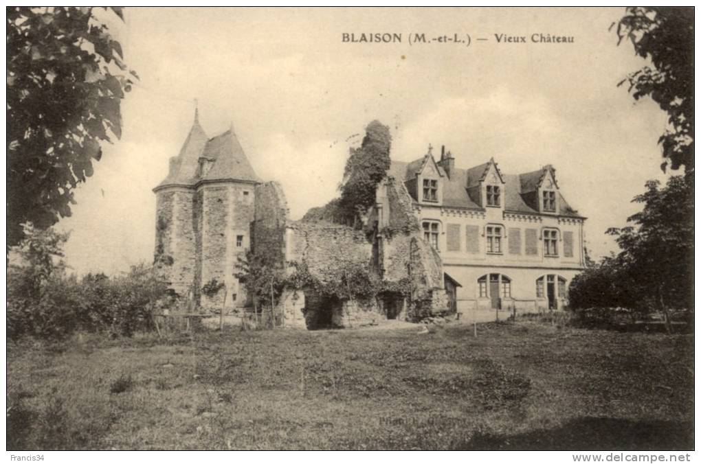 CPA - Blaison - Vieux Château - Other & Unclassified