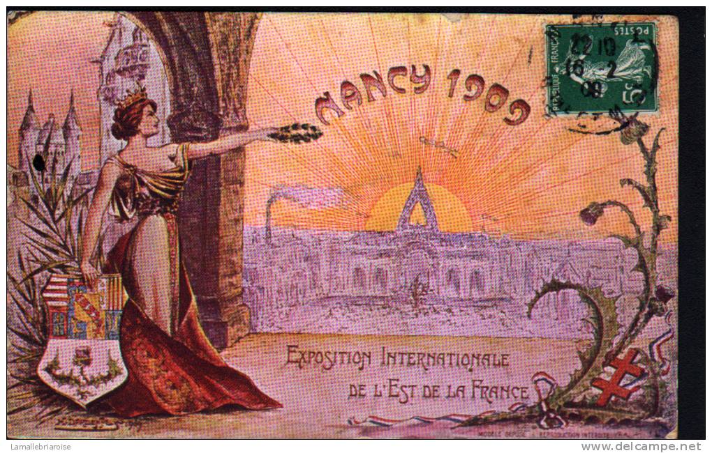 54 - NANCY - EXPOSITION INTERNATIONALE DE L'EST DE LA FRANCE - Nancy