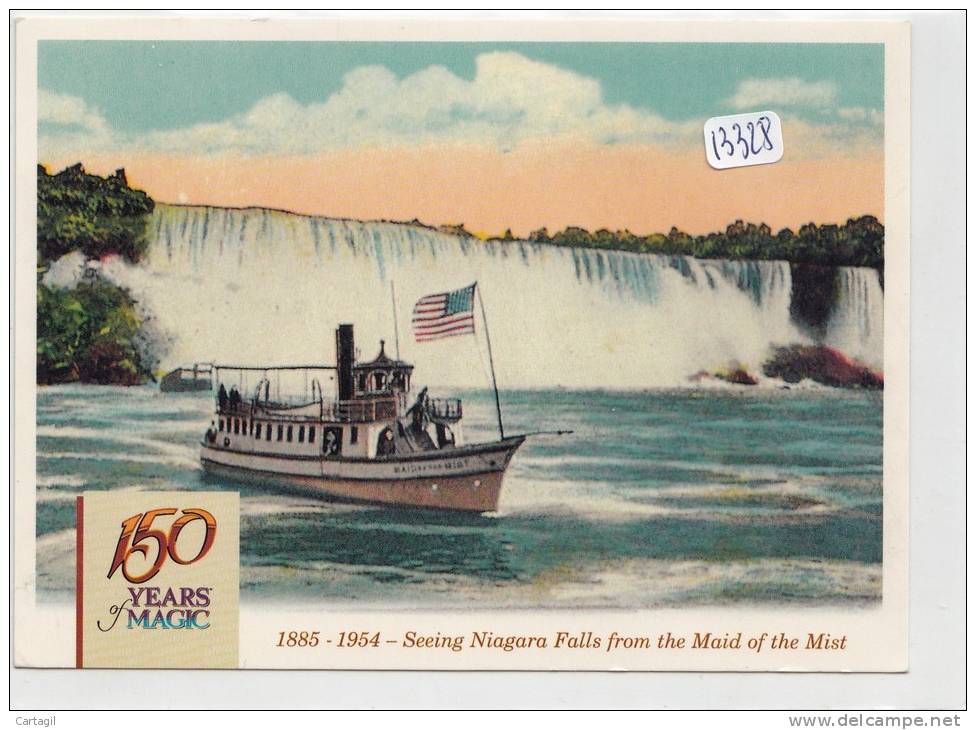 CPM GF-13328- Canada - 150 Ans De Navigation Vers Les Chutes Du Niagara-Envoi Gratuit - Cartes Modernes