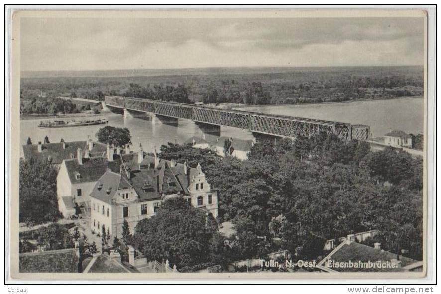 Austria  - Tulln An Der Donau - Eisenbahnbrucke - Bridge - Tulln