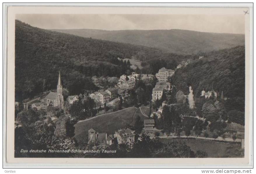 Germany - Schlangenbad - Taunus - Nervenbad - Schlangenbad