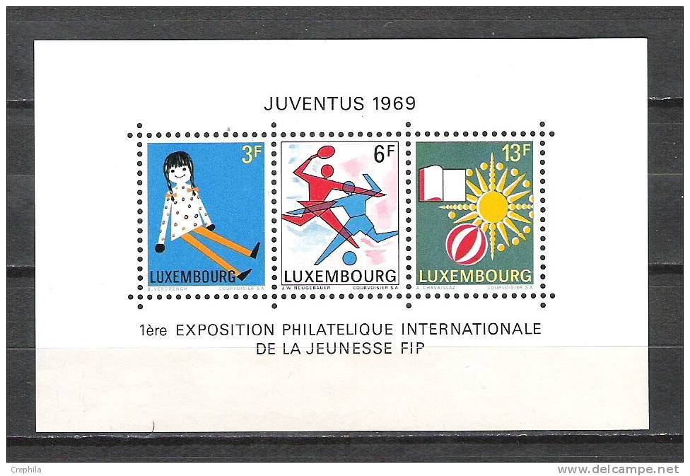 Luxembourg - 1969 - Y&T Bloc 8 -  Neuf ** - Blocs & Feuillets